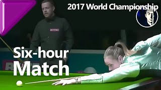 Reanne Six hours to make history  Reanne Evans vs Robin Hull  2017 World Championship [upl. by Nayrb]