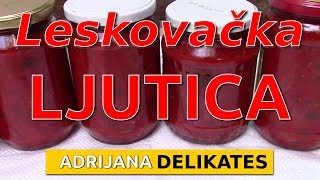 Leskovačka LJUTICA bez konzervansa [upl. by Tulley]