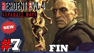 RESIDENT EVIL 4 REMAKE SEPARATE WAYS FIN  CHAPITRE 7 SADDLER BOSS FIGHT amp 1 ARME PUISSANTE 7 [upl. by Katzman]