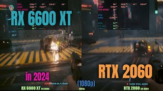 6600 XT vs RTX 2060 in 2024 [upl. by Byrdie]