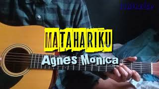 MATAHARI KU  AGNES MONICA  Cover akustik [upl. by Wiebmer]