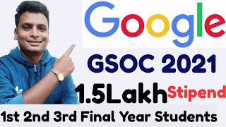 Google summer Of Code 2021  GSOC 2021 complete information  all about GSOC 2021 [upl. by Kym]