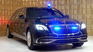 2020 Mercedes Maybach S600 Pullman GUARD  V12 Full Review Interior Exterior Security [upl. by Lelah]