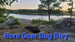 Borah Gear Bug Bivy at the Lake [upl. by Pallaton]