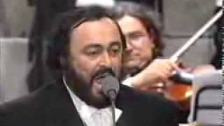 luciano pavarotti amp the chieftains  funiculi funicula liveflv [upl. by Llewsor]