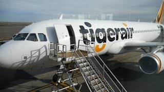 TigerAir Flight TT641 Sydney to Adelaide Airbus A320 [upl. by Sardse]