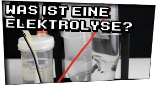 Wasserlektrolyse  Wie funktioniert eine Elektrolyse [upl. by Hardunn]