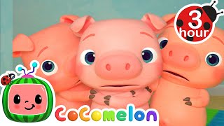 Three Little Pigs  Bingo amp Old MacDonald  Cocomelon  Nursery Rhymes  Fun Cartoons For Kids [upl. by Emmuela552]