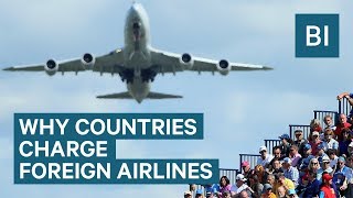 Why airlines pay to fly over other countries [upl. by Ashlie]