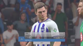 HERTHA BSC vs MAGDEBURG  FC24 [upl. by Adirehs]