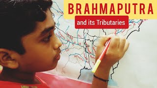 River Brahmaputra  Tributaries  Dams  Projects  for all Competitive Exams [upl. by Hew13]