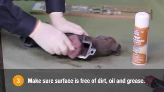 How to Use Copper Spray a Gasket item no 35580 [upl. by Ativel741]