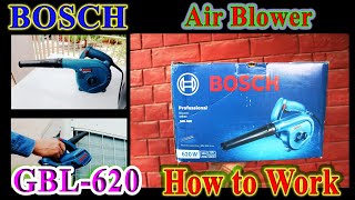 Best air Blower Bosch  Air Blower with vacuum GBL 620 [upl. by Ahsikel]