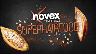 NOVEX  SuperHairFood Cacao y Almendras vegano sin sal [upl. by Mozza]