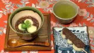 How to Make Zenzai and Anko Sweet Azuki Bean Porridge and Red Bean Paste Recipe  Cooking with Dog [upl. by Armat910]