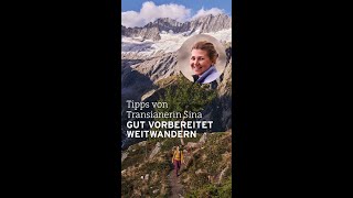 Tipps zur Vorbereitung für deine erste Weitwanderung [upl. by Ariada764]