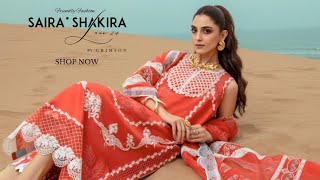 Crimson Luxury Eid Lawn Unstitched Collection Summer 2024  Saira Shakira Lawn24 by Crimson [upl. by Narah]