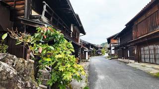 Nagano Walk Enjoy the townscape of Tsumagojuku on your own [upl. by Ahsiekal292]