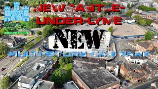 NewcastleunderLyme’s all new £7m multistory carpark under construction [upl. by Girvin]