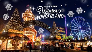 Experience the MAGIC of Hyde Park Winter Wonderland in London 2024 [upl. by Philippa330]