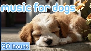 Dog Music 15 HOURS  Deep Sleep Relaxation Melodies to CALM YOUR DOG [upl. by Oiralih]