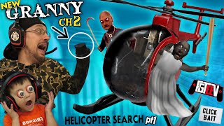 GRANNY has a HELICOPTER FGTeeV Explores NEW Chapter 2 Locations No Hands Gameplay  Skit [upl. by Ez649]