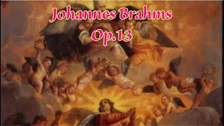 Johannes Brahms  Op13 Begräbnisgesang in C minor [upl. by Salena288]