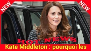 Kate Middleton  pourquoi les médias anglais la laissent tranquille [upl. by Yhtnomit]