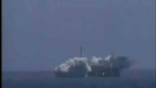 Zenit3SL NSS8 Sea Launch rocket vehicle failure [upl. by Nylsej]