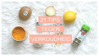 21 NATUURLIJKE TIPS TEGEN VERKOUDHEID ☽ [upl. by Annovy]