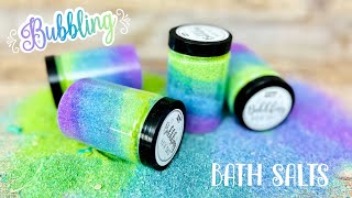 Get Ready For The Most Bubbly Bath Salt Recipe [upl. by Aikehs]