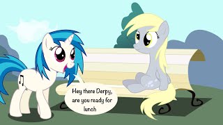 quotGlasses Makes A Differencequot  MLP comic dub  Derpy Hooves  DJ PON3  Vinyl Scratch  Comedy [upl. by Nolyarb]