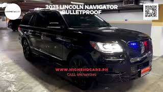 2023 LINCOLN NAVIGATOR BLACK EDITION BULLETPROOF [upl. by Andree]