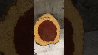 Red Amboyna Wood Slab Live Edge Wood Slice Exotic Burl Custom Craft Unique Woodworking Material [upl. by Eillen]