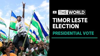 Jose RamosHorta makes pitch for stability ahead of Timor Leste election  The World [upl. by Nitsirc430]