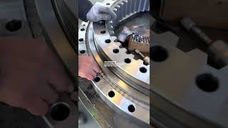 Slewing bearing manufacturing process [upl. by Kathie]