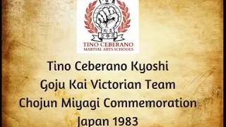 Tino Ceberano amp Victorian Goju Kai Team in Japan 1983 [upl. by Chaney]