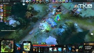 Cloud 9 vs Evil Geniuses Game 3 MLG TKO Dota 2 TobiWan amp Capitalist [upl. by Ilegna]