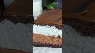 Costco Tuxedo Mousse Cake recipe vegan dessert baking [upl. by Nonah60]