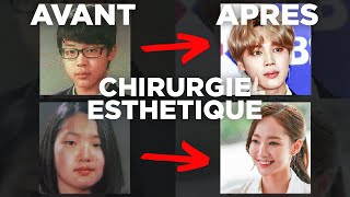 LA CHIRURGIE ESTHÉTIQUE CHEZ LES IDOLS DE KPOP ET ACTEURS CORÉENS [upl. by Paapanen898]