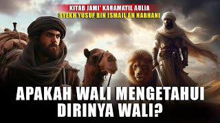 APAKAH WALI MENGETAHUI DIRINYA WALI [upl. by Elockin529]