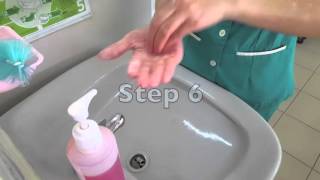 7 steps of Hand Hygiene [upl. by Einon]