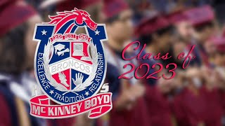 McKinney Boyd High School Graduation  Class of 2023 [upl. by Temirf207]