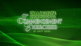 DLSLs 9th Senior High School Commencement Exercises STEM [upl. by Airda560]