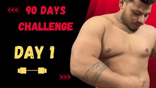 Day 1 of 90 days challenge 🔥 [upl. by Salocin]