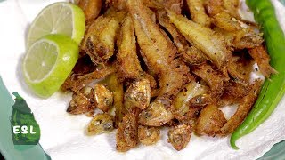 EASY RECIPE Fried Anchovies  Fried Sprats Halmasso [upl. by Min]