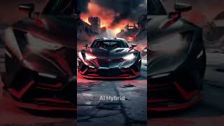 Super car fusion 🚗🏎️ ai hybrid shorts hybrid [upl. by Plafker909]