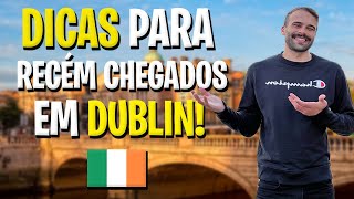 O QUE FAZER QUANDO CHEGAR EM DUBLIN NA IRLANDA PASSO A PASSO PARA RECÉM CHEGADOS [upl. by Silenay]