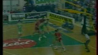 PAO vs Olympiakos 7277 Greek League 1993 Finals [upl. by Alaster]