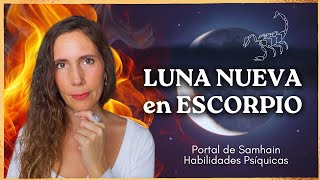 🐉 LUNA NUEVA en ESCORPIO 2024🐦‍🔥 1 Noviembre 🌚 ITZIAR PSICÓLOGA [upl. by Iturk]